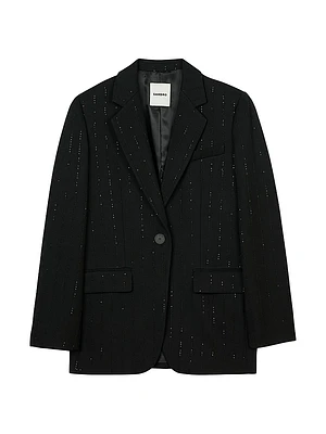Sequinned Suit Jacket