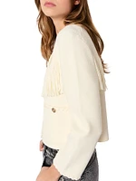 Fringed Cardigan