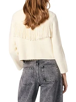 Fringed Cardigan