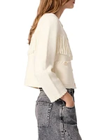 Fringed Cardigan
