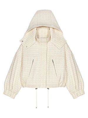 Tweed Down Jacket