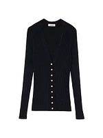 Rib Knit Cardigan