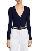 Rib Knit Cardigan