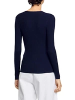 Rib Knit Cardigan
