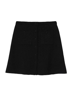 Short Knit Skirt