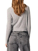 Cardigan with Jewellery Collar
