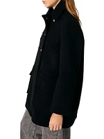 Wool Blend Coat