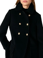 Wool Blend Coat