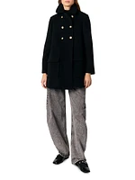 Wool Blend Coat