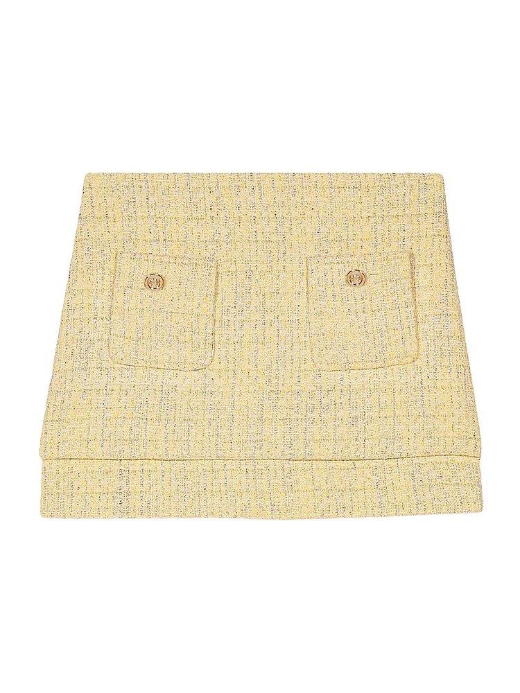 Tweed Mini Skirt