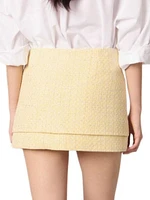 Tweed Mini Skirt