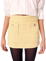 Tweed Mini Skirt