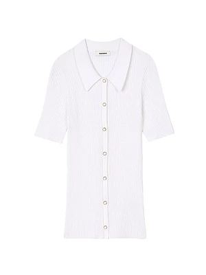 Rib Knit Cardigan