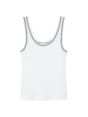 Ribbed Vest Top