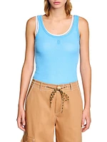Ribbed Vest Top
