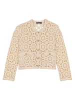 Crochet Cropped Cardigan