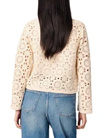 Crochet Cropped Cardigan