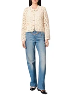 Crochet Cropped Cardigan