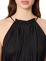 Pleated Jumpsuit