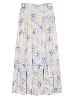 Floral Maxi Skirt