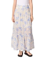 Floral Maxi Skirt