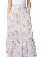 Floral Maxi Skirt