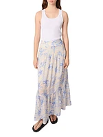 Floral Maxi Skirt