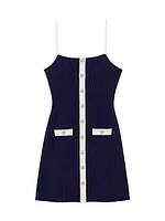 Rib Knit Mini Dress