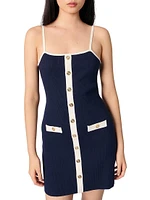 Rib Knit Mini Dress