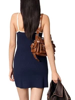 Rib Knit Mini Dress