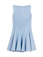 Mini Flared Cotton Dress