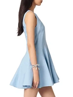 Mini Flared Cotton Dress