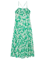 Floral Patterned Maxi Dress