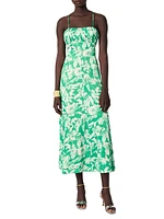 Floral Patterned Maxi Dress