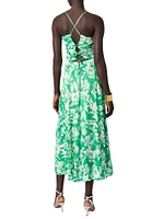 Floral Patterned Maxi Dress