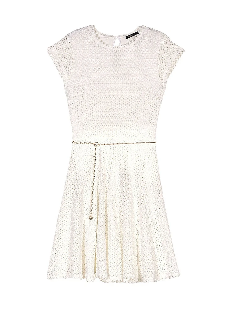 Mini Crochet Dress