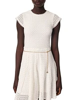 Mini Crochet Dress