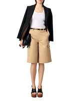 Cotton Bermuda Shorts