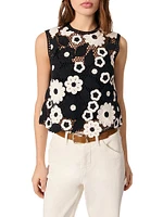Floral Crochet Top