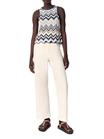 Crochet-Knit Top