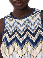 Crochet-Knit Top