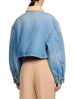 Denim Jacket with Studs
