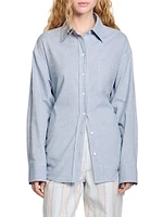 Long Tie-Back Shirt