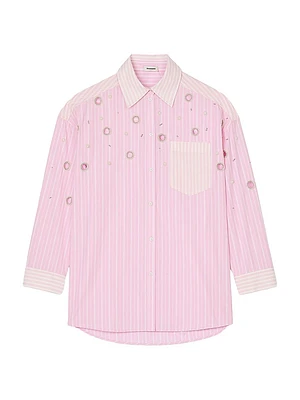 Striped Rhinestone Shirt