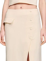 Maxi Slit Skirt