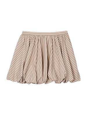 Striped Bubble Skirt