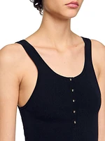 Rib Knit Vest Top