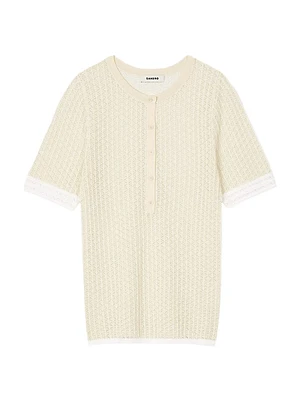 Short-Sleeved Sweater