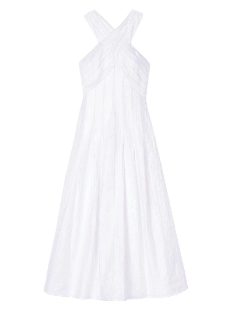 Wrap Midi Dress