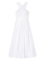 Wrap Midi Dress
